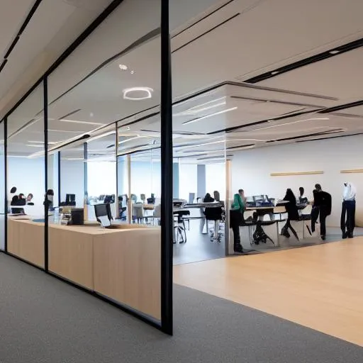 An Apple office
