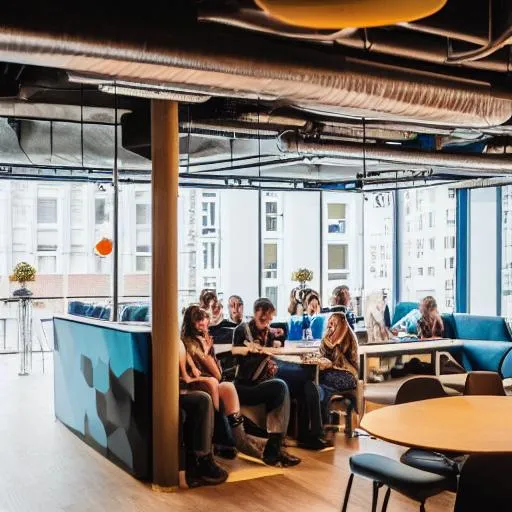 WeWork wide angle